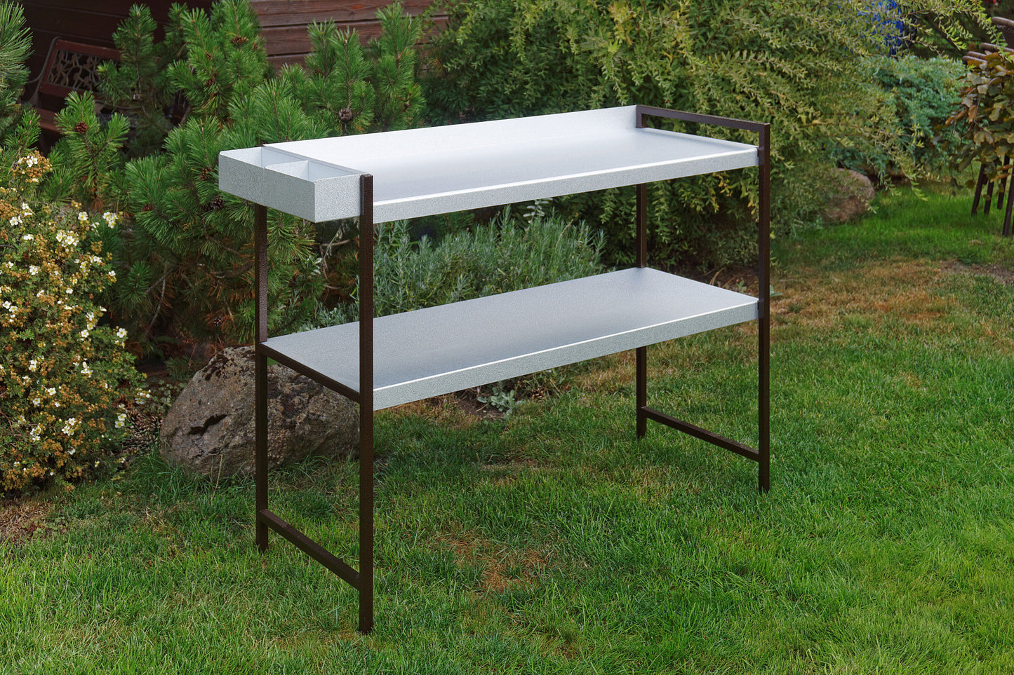 GREENDESK Metallinen Istutuspöytä Ulos